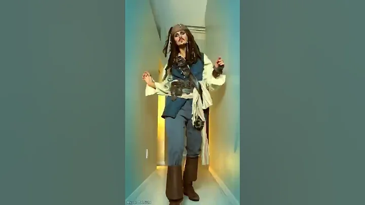 My Captain Jack Sparrow Cosplay 🏴‍☠️🍻 #johnnydepp - DayDayNews
