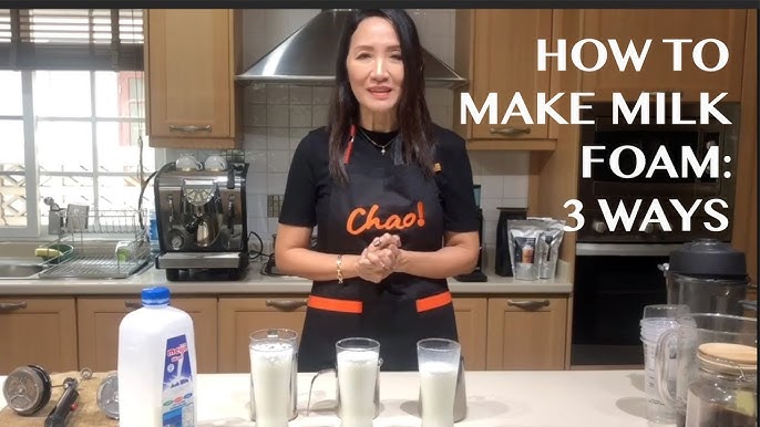 How to Froth Milk (3 Best Ways!) – A Couple Cooks
