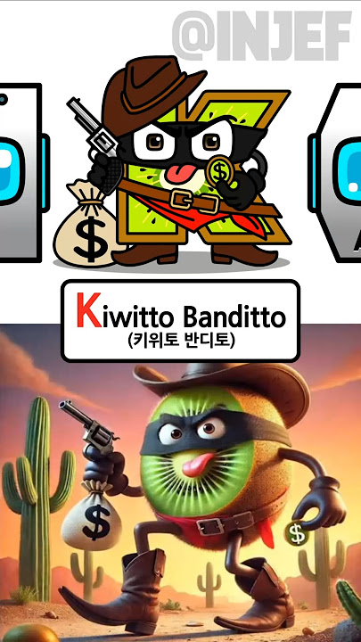 INJEF Italian Brainrot Alphabet Lore K(Kiwitto Banditto) #italianbrainrot #brainrot