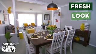 Giving Dated 1980s Home Budget Makeover | Great Home Ideas