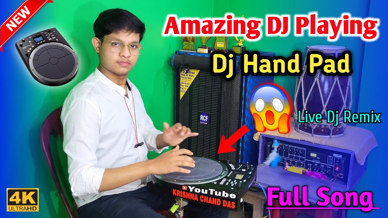 Amazing Dj Instrument Playing 😱 Fist time on YouTube | HandSonic Pad | Krishna Chand Das |