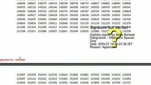 Result Out of RSMSSB Informatics Assistant Final Exam 2025 #rsmssb