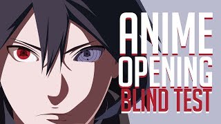 ► ANIME OPENING BLIND TEST/QUIZ #2