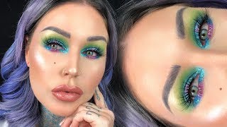 🌈 Colorful Makeup Tutorial | KLXUD GIVEAWAY | Kristen Leanne
