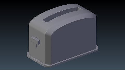 Blender: Modeling a Toaster for Beginners (Part 2)