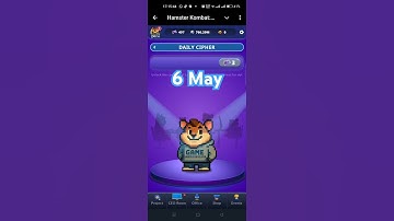 Hamster GameDev Heroes 6 May Daily Cipher