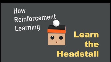 How AI learns to balance a ball on the head | Funny video | Reinforcement Learning