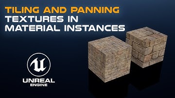 How To Tile and Pan Material Instance In Unreal Engine 5