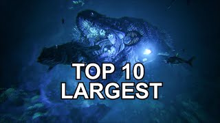 Top 10 Largest creatures in Ark Survival Evolved