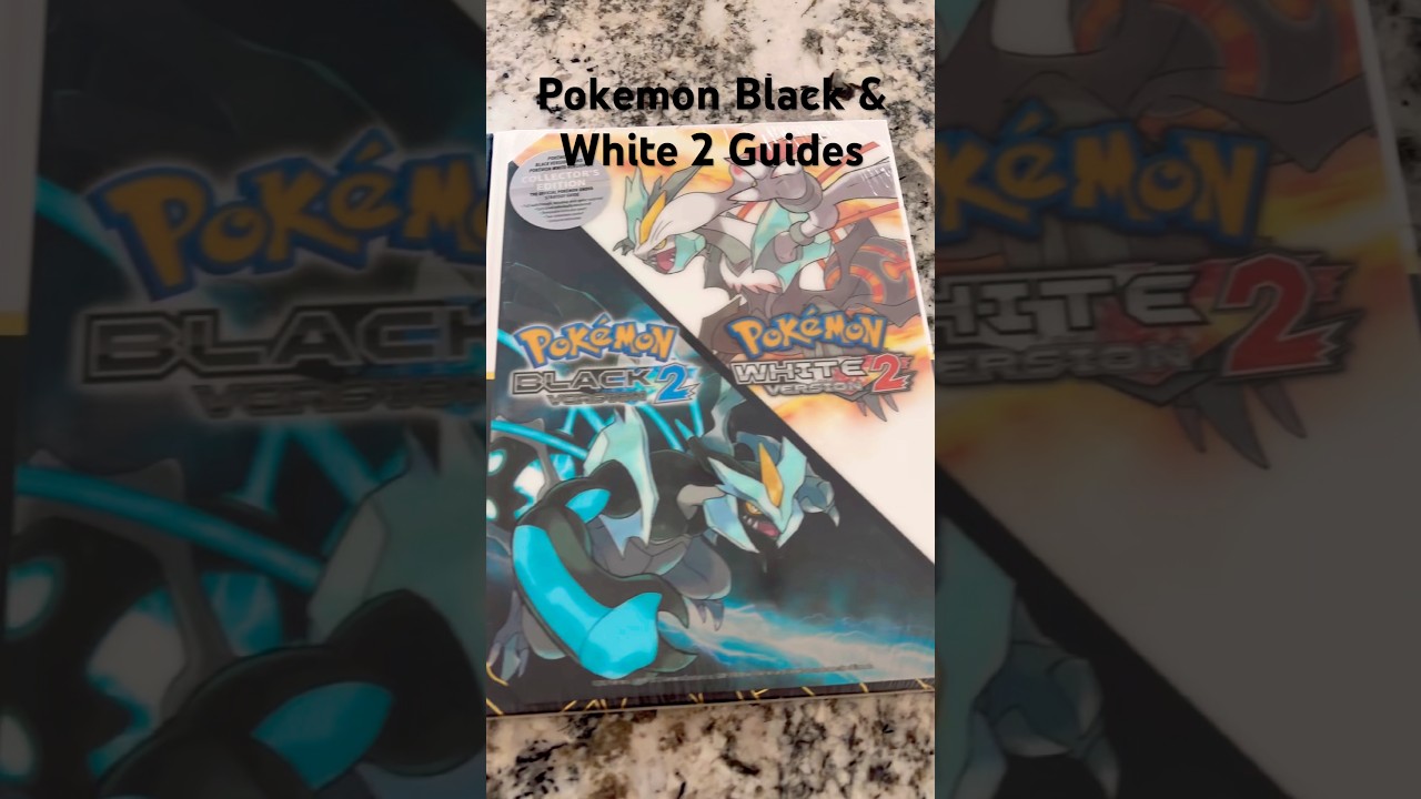 Pokemon Black & White 2 Strategy Guide Collection 