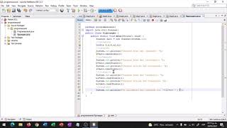 FIGURAS GEOMÉTRICAS CUADRADO, RECTÁNGULO Y TRIÁNGULO (NETBEANS / WINDOWS) #002.1 | PROGRAMACIÓN JAVA