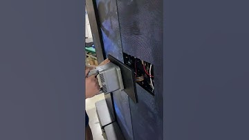 It is convenient to install an Led screen  #leddisplay #ledscreen #leddisplayscreen #shorts #fyp