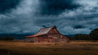 Heavy Rain, Thunder, Lightning/ LIVE sound of nature