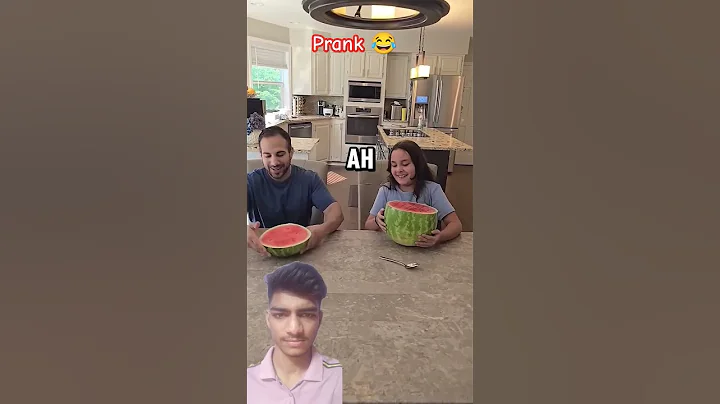 Watermelon prank with father 😂#shorts #shortvideo #prank