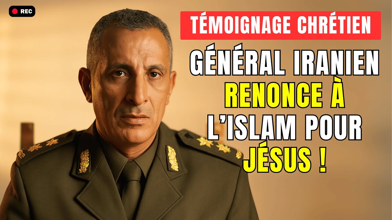 GÉNÉRAL IRANIEN ACCEPTE JÉSUS ET SE CONVERTIT AU CHRISTIANISME : TÉMOIGNAGE CHRÉTIEN