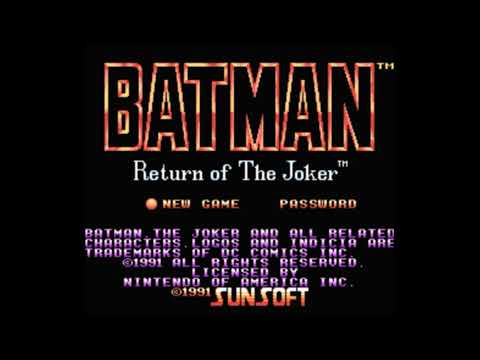 Dendy (Famicom,Nintendo,Nes) 8-bit Batman: Return of the Joker (Batman 2 part) Battle with Bosses