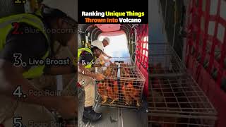 Ranking Unique Things Thrown Into Volcano 😭