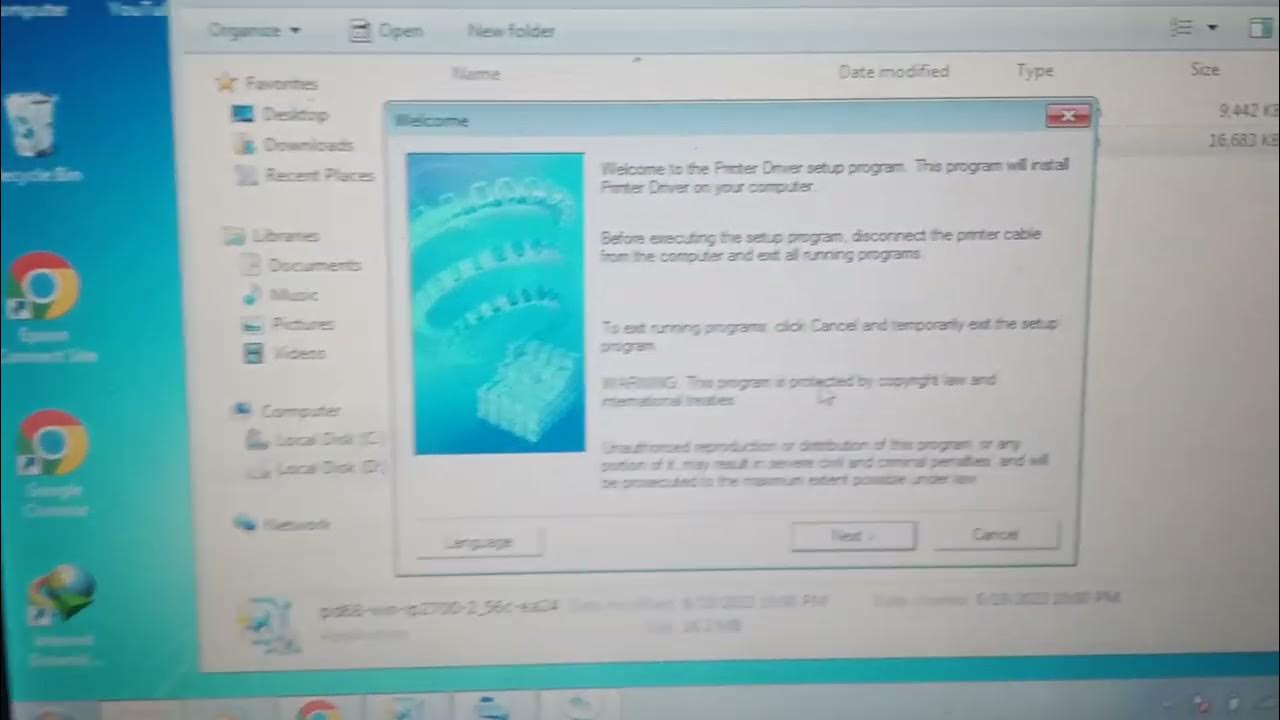 Cara install driver printer canon ip2770 untuk pemula youtube