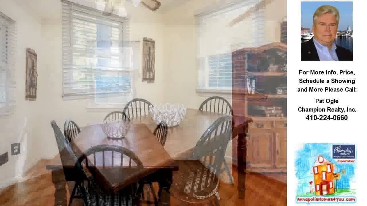 18 Madary Road, Severna Park, MD Presented by Pat Ogle.