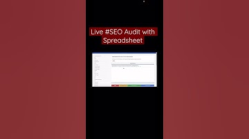 Website and #SEO Audits with Google Spreadsheet