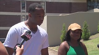 Web Extra Friends Of Man Shot In Frayser Wednesday Gather At Central High School