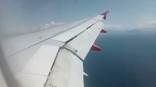 A320 easy jet approach into Corfu rw34