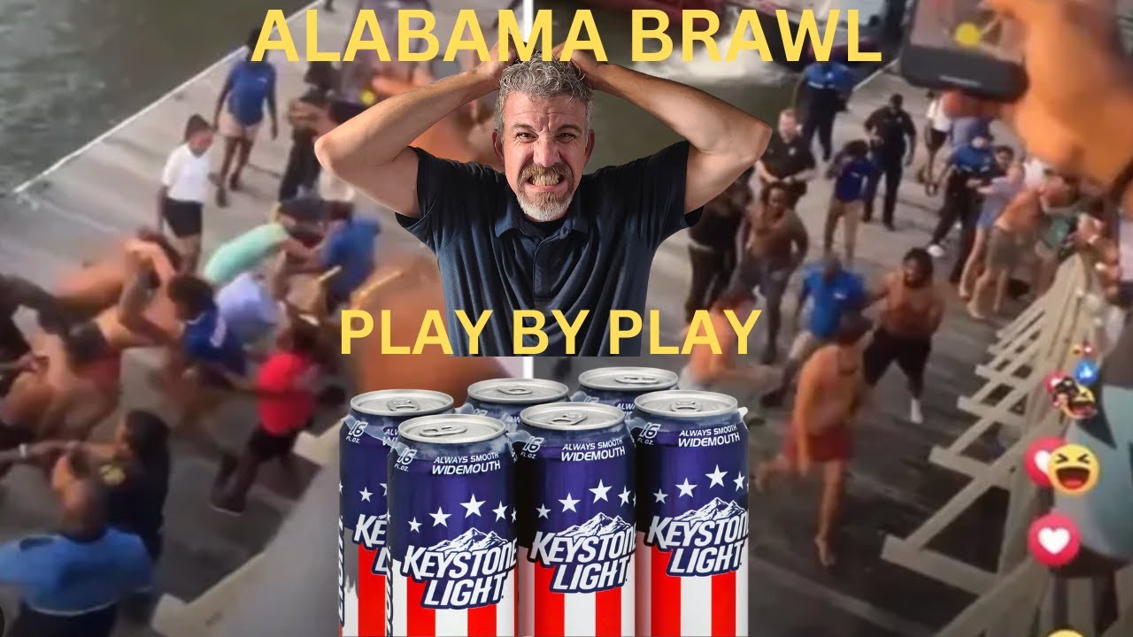 youtube riverboat brawl in alabama