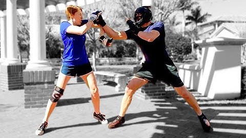 How To Train Deflecting a Real Punch - Rebel Wing Chun Flow