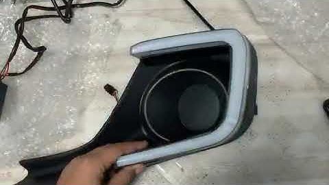 Swift 2018 led fog lights DRL with matrix indicators