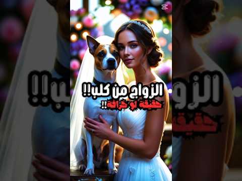 ليش الناس يتزوجون حيوانات السبب أغرب من الخيال