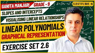 Exercise 2.6 | Graphical Representation | Linear Polynomials | Class 9 Ganita Manjari Chapter 2 Math