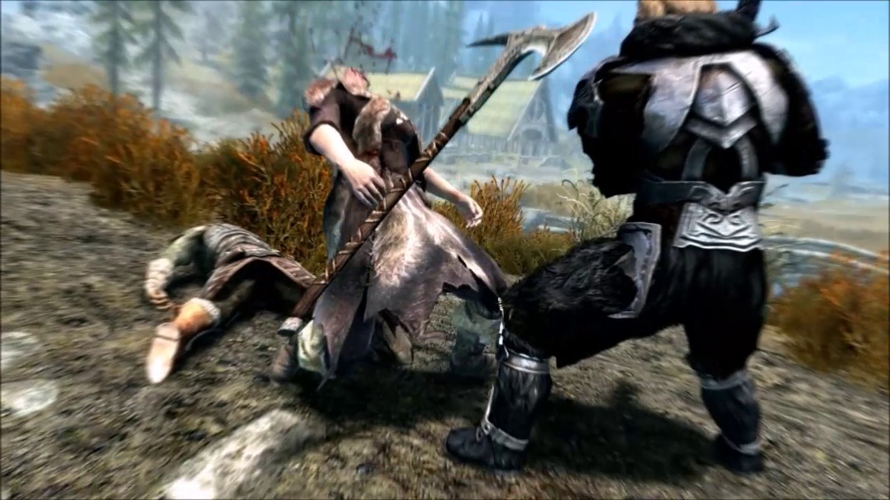 Skyrim heavy armor two handed
