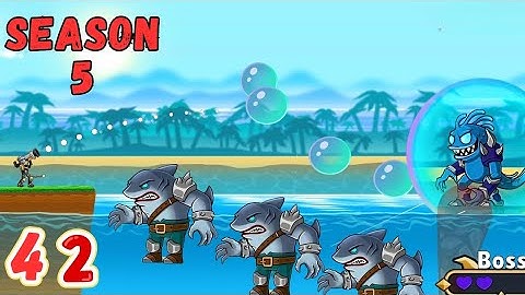 🕹 Boom Stick: Bazooka Puzzles and Boss - All Levels 220-222 - Gameplay Walkthrough - iOS & Android