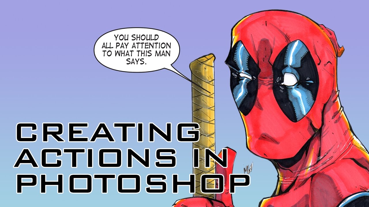 Creating Actions in Photoshop