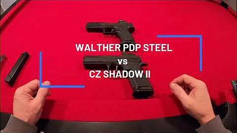 Walther PDP vs CZ Shadow II and Why I Switched