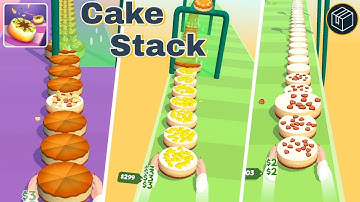 Cake Stack iOS Android Walkthrough Gameplay All Level