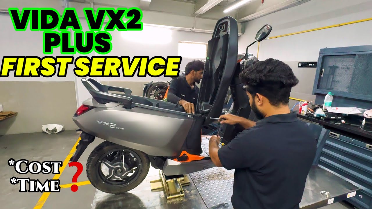 Hero Vida VX2 Plus First Service Detailed Review | Cost & Time ?