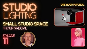 Studioverlichting voor kleine ruimtes – een complete tutorial van een uur over portretfotografie