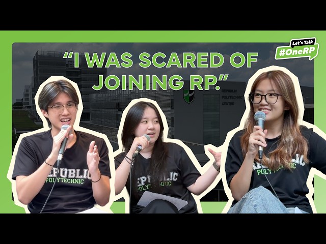 Thumbnail for In this episode, RP students Faith, Titus and Mikaela sit down to talk about first impressions, favourite campus memories and the advice they wish someone had given them.