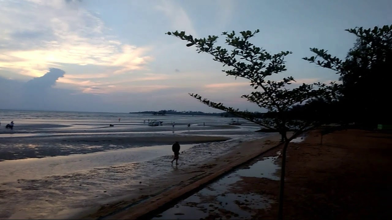 Suasana di sore hari pantai Melayu batam YouTube