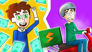 Çok Zengindim, Şimdi Kuryeyim