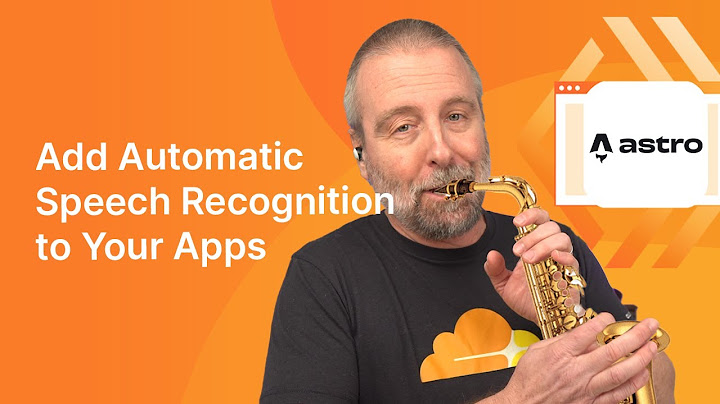 Add Automatic Speech Recognition to your Web Apps thumbnail