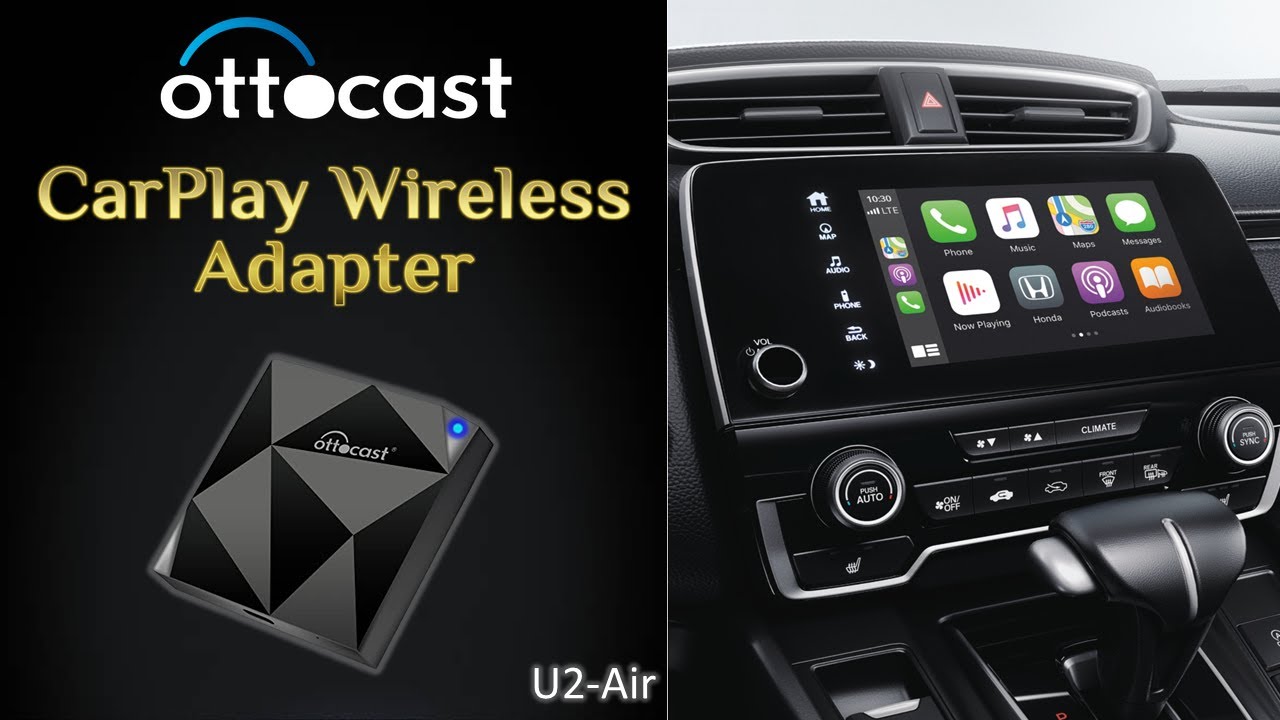 OTTOCAST CarPlay Wireless Adapter for iPhone U2-AIR Pro Wireless