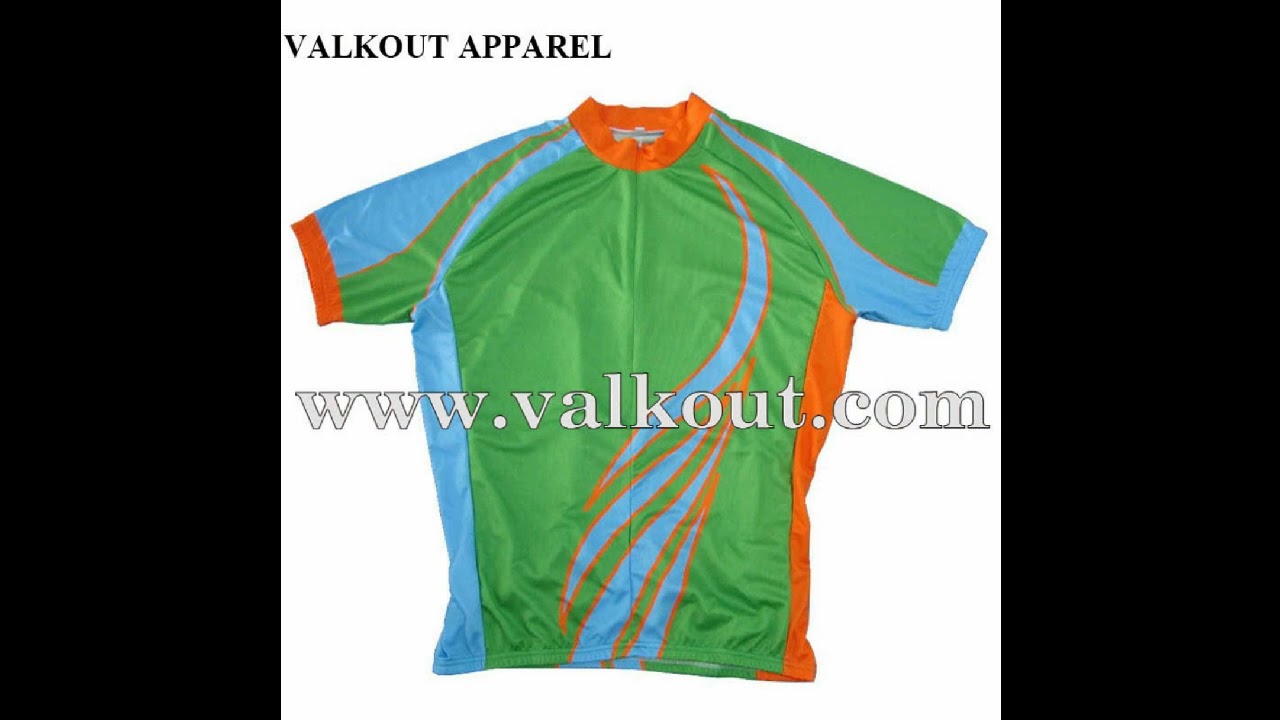 Sublimation Cycling Jersey with Name