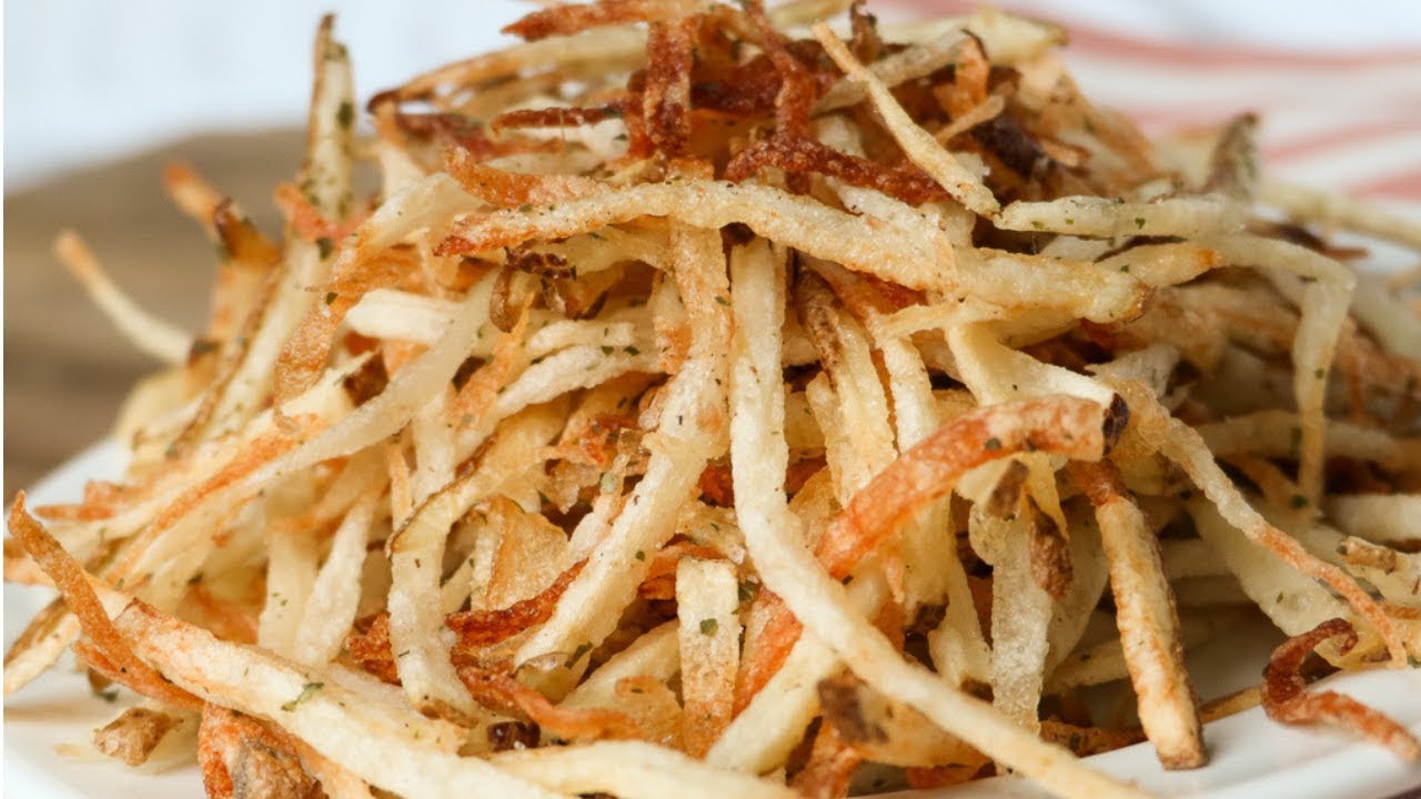 Homemade Shoestring Fries ~Netflix Time! | Divas Can Cook