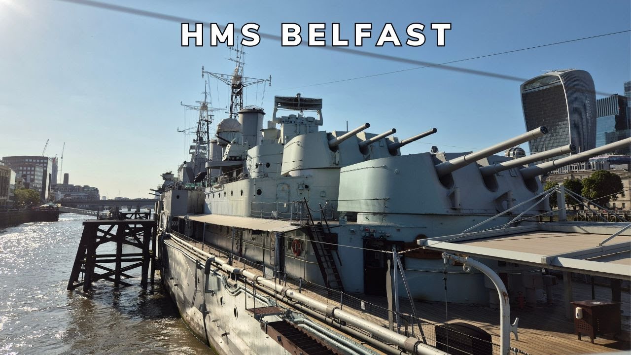 HMS BELFAST: incrociatore leggero di classe Town