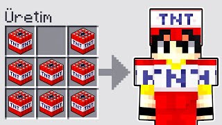 Minecraft ama HER ŞEYDEN ZIRH ÜRETİYORUM!