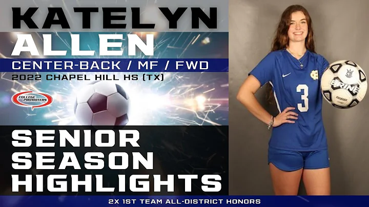 2022 Katelyn Allen | CB/MF/FWD | Senior Season Hig...