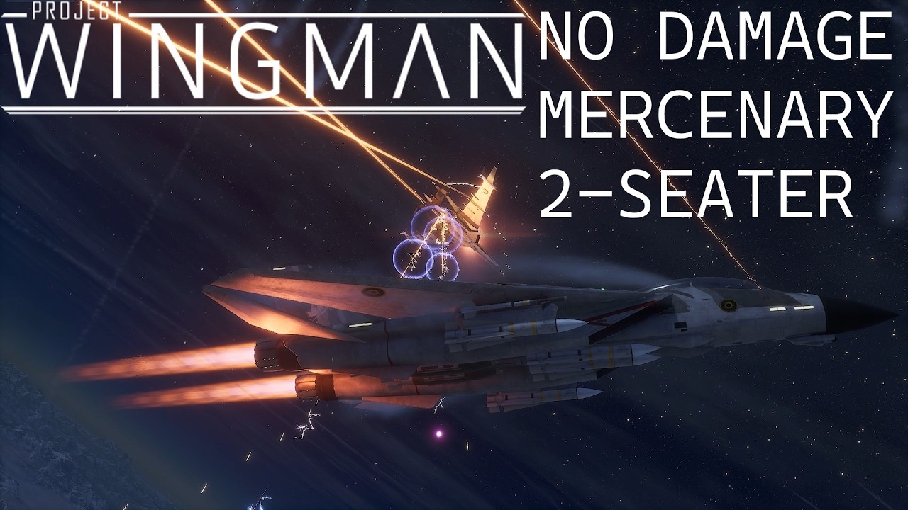 Project Wingman | Mission 9 on Mercenary Difficulty, 2-Seater Only, No Damage