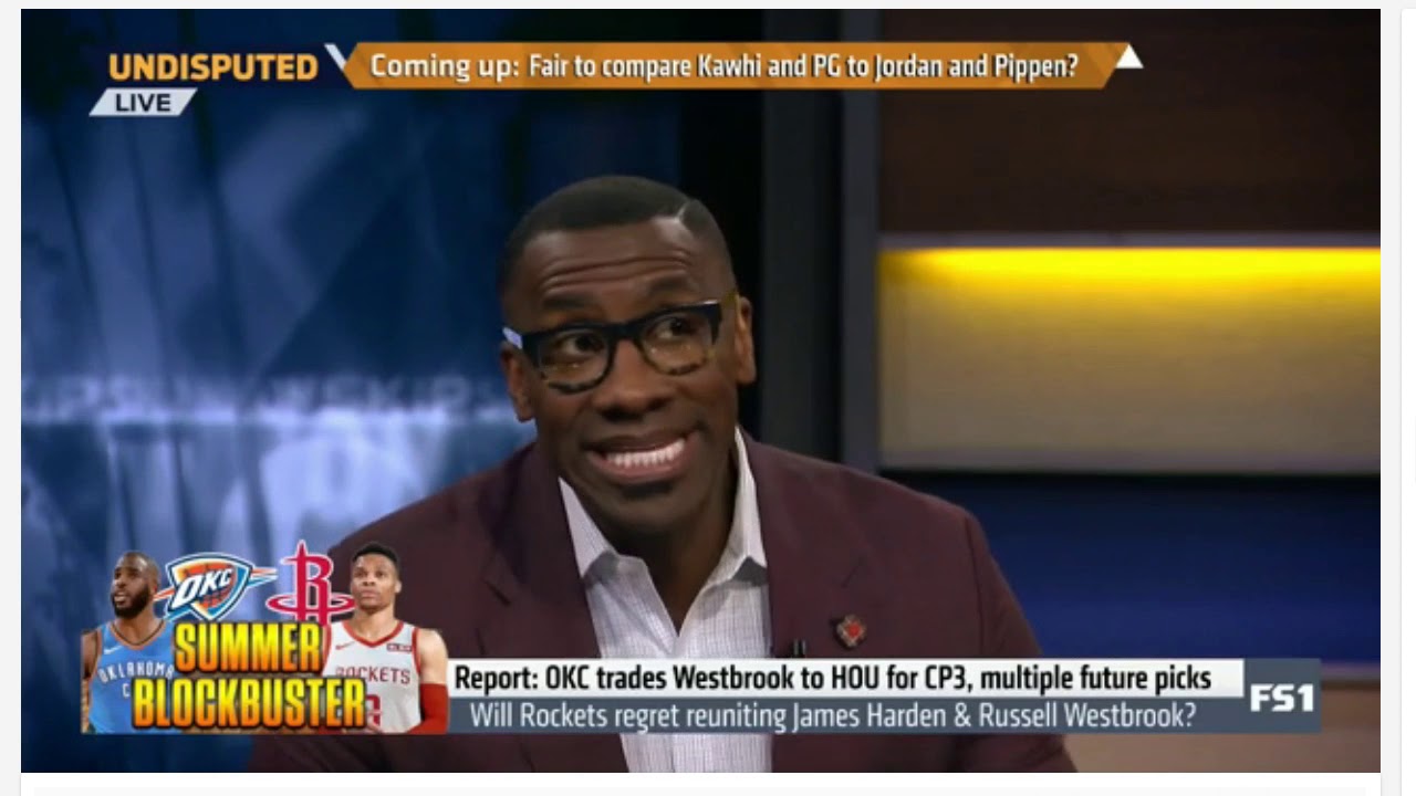 new life ai Shanon : OKC's trading to HOU for CP3, whether Rockets regretted when James & Westbrook reemerged.